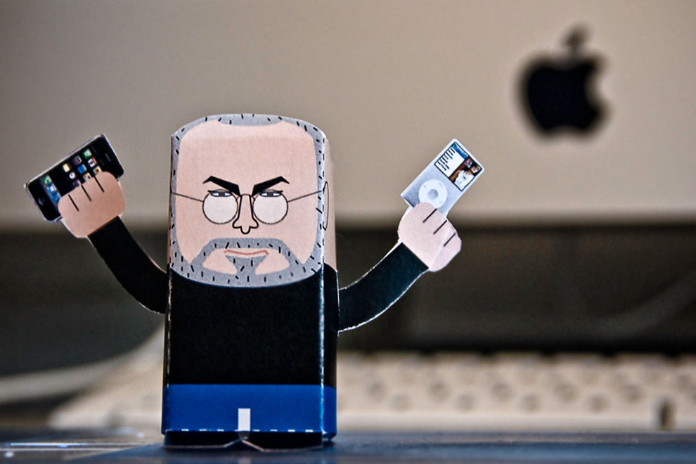 stevejobs "Les blogs, bouh, les applis iPad des journaux, bien".