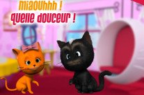 Quand mon minou est tout doux, il fait miaou